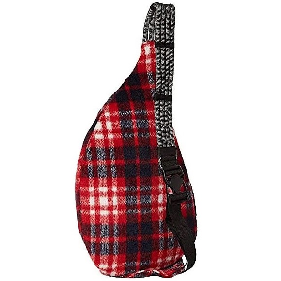 Kavu Plaid Rope Sling Bag - Picture 14 of 16